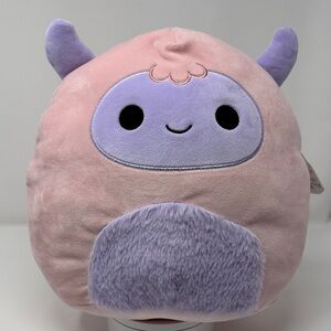 Squishmallows Ronalda Pink and Purple Yeti
